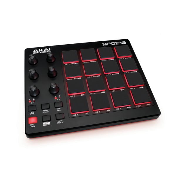 Akai Professional MPD218 MIDI Pad Controller for sale online