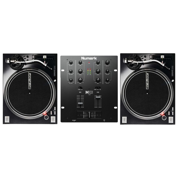 Numark Scratch + 2x Reloop RP-8000 MKII Turntables and Covers