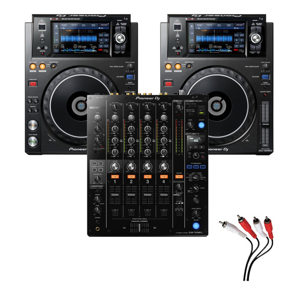 Pioneer CDJ-1000 x2台 + Behringer DJX750 Pioneer CDJ-1000 x2台 + Behringer DJX750（Pioneer XDJ-1000