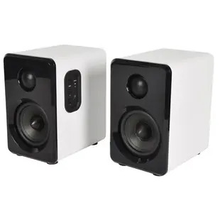 AV:Link Active Bluetooth Bookshelf Speakers White