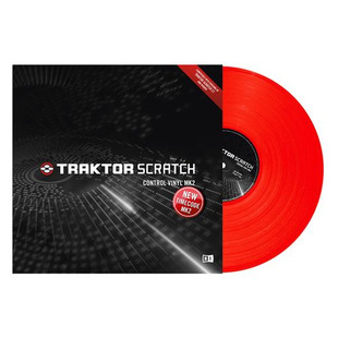 Traktor Scratch Pro Control Vinyl MK2 Red
