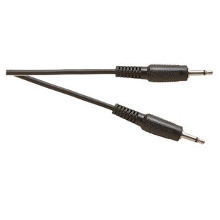 Standard 3.5 mm Mono Jack Plug to 3.5 mm Mono Jack Plug Lead
