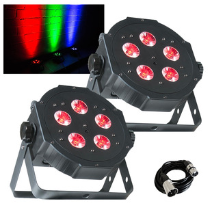 American DJ Mega TRIPAR Profile PLUS (Pair) with Cable