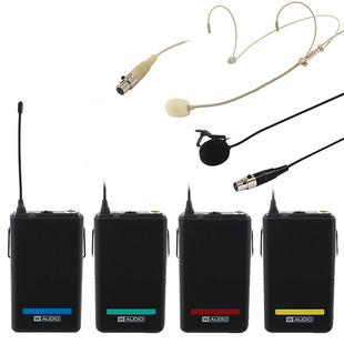 W Audio RM Quartet Beltpack Kit 