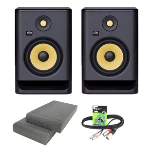 KRK Rokit RP7 G4 (Pair) with Pads & Cable