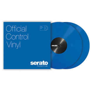 Serato Standard Colours 12 inch Control Vinyl (Pair) Blue