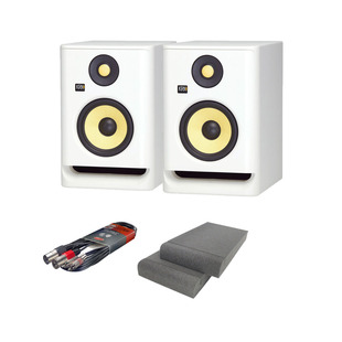 KRK RP5 G4 with Gorilla Isolation Pads + Cable