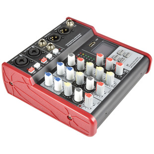 Citronic CSM-4 Compact Mixer with USB & Bluetooth