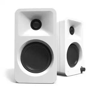 Kanto ORA 100w Powered Reference Desktop Speakers with Bluetooth - White