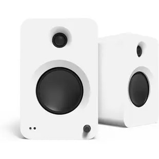 Kanto REN 200W Powered Bookshelf Speakers with HDMI ARC (Matte White)