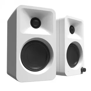 Kanto ORA 100w Powered Reference Desktop Speakers with Bluetooth - White
