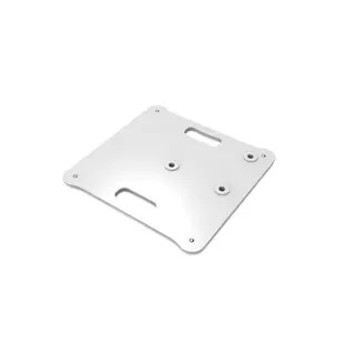 Ultimax UTX BASE WH - Flat White Square Baseplate for 35mm Poles