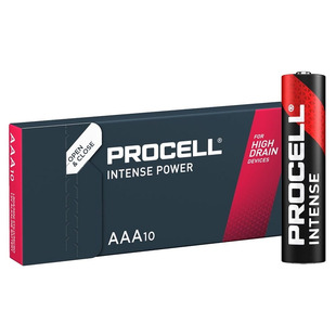 Duracell Procell Intense Power AAA Batteries Box of 10