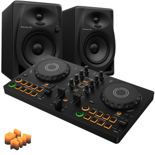 AlphaTheta DDJ-FLX2 + DM-50D Bundle