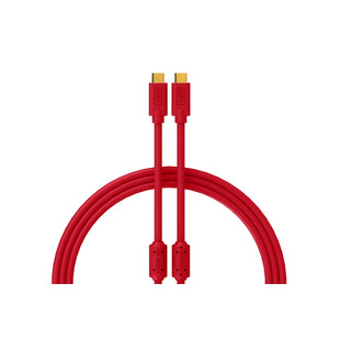 DJ TechTools Chroma Cables USB-C to C 1m Red