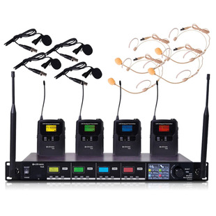 Citronic TU4-N Quad PLL Mic Set 4 Bodypack