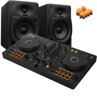 Pioneer DJ DDJ-FLX4 & DM-50D Bundle