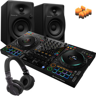 Pioneer DJ DDJ-FLX10, DM-40D + HDJ-CUE1 Bundle