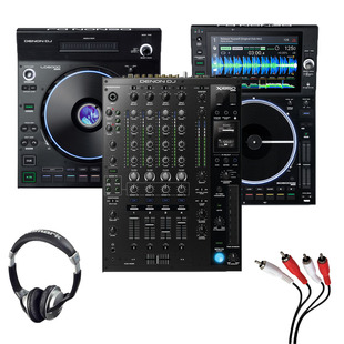 Denon LC6000 + SC6000M + X1850 w/ Headphones + Cable