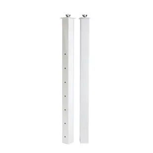 Equinox Event Booth 75cm Upright (Pack of 2) White