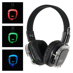 W Audio SDPRO 3-Channel Silent Disco Headphones