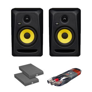 KRK RP5 Classic (Pair) w/ Isolation Pads + Cable