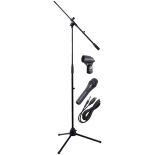 NJS Professional Complete Microphone & Stand Kit