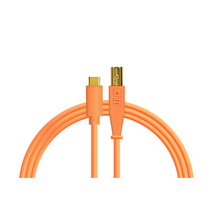 DJ TechTools Chroma Cable USB-C to B 1.5m Orange