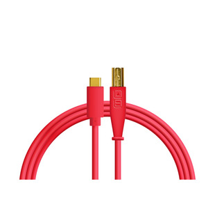 DJ TechTools Chroma Cable USB-C to B 1.5m Red