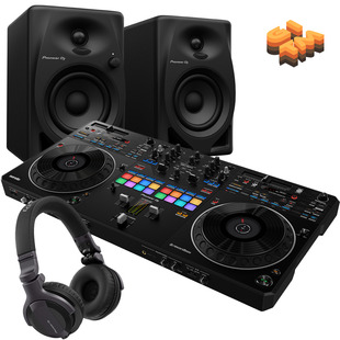 Pioneer DJ DDJ-REV5, DM-40D + HDJ-CUE1 Bundle
