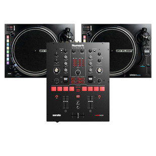 Reloop RP-8000 MK2 (Pair) + Numark Scratch Mixer