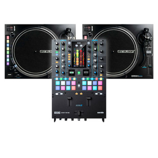 Reloop RP-8000 MK2 (Pair) + RANE SEVENTY-TWO MKII Mixer