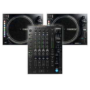 Reloop RP-8000 MK2 (Pair) + Denon X1850 Mixer