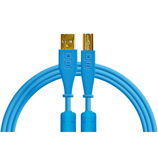 DJ TechTools Chroma Cable USB (A-B) Straight 1.5m Blue