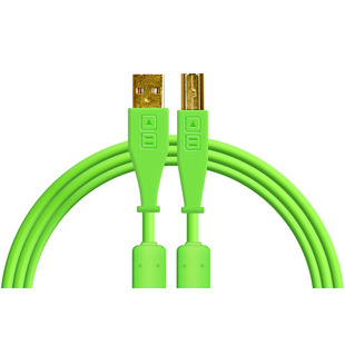 DJ TechTools Chroma Cable USB (A-B) Straight 1.5m Green