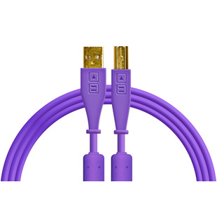 DJ TechTools Chroma Cable USB (A-B) Straight 1.5m Purple