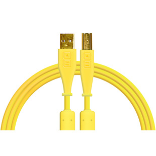 DJ TechTools Chroma Cable USB (A-B) Straight 1.5m Yellow