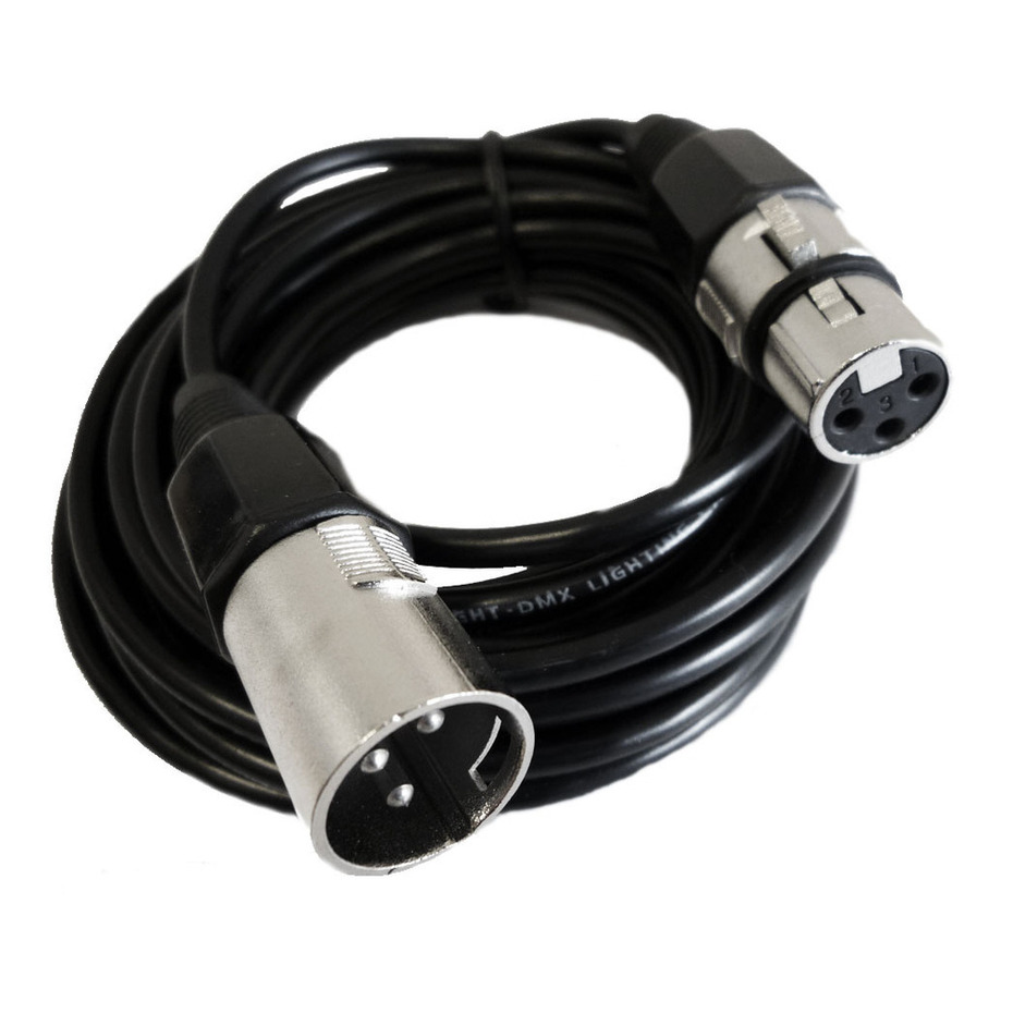 LEDJ Slimline 7Q5 RGBW (White Housing) x4 w/ DMX Cables