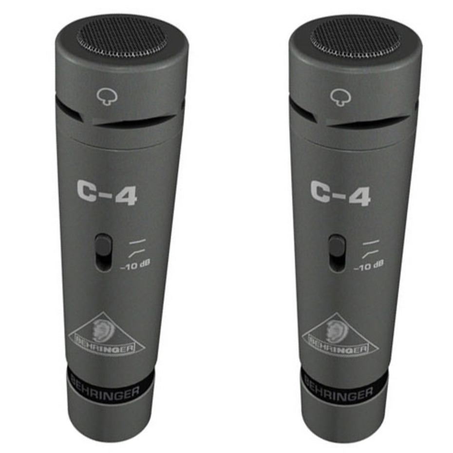 Pair Behringer C4 Condensor Microphones