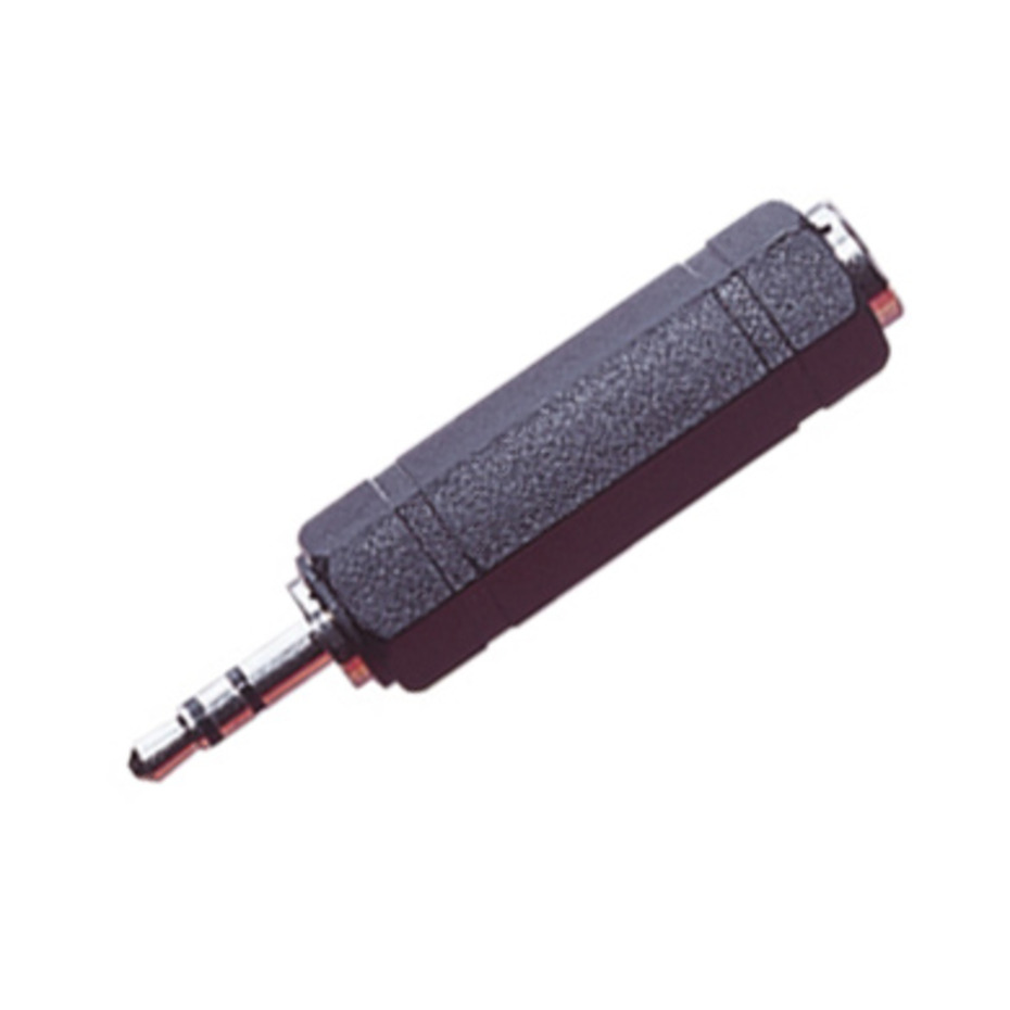 Soundlab 1/4" Stereo Socket to 3.5mm Stereo Plug