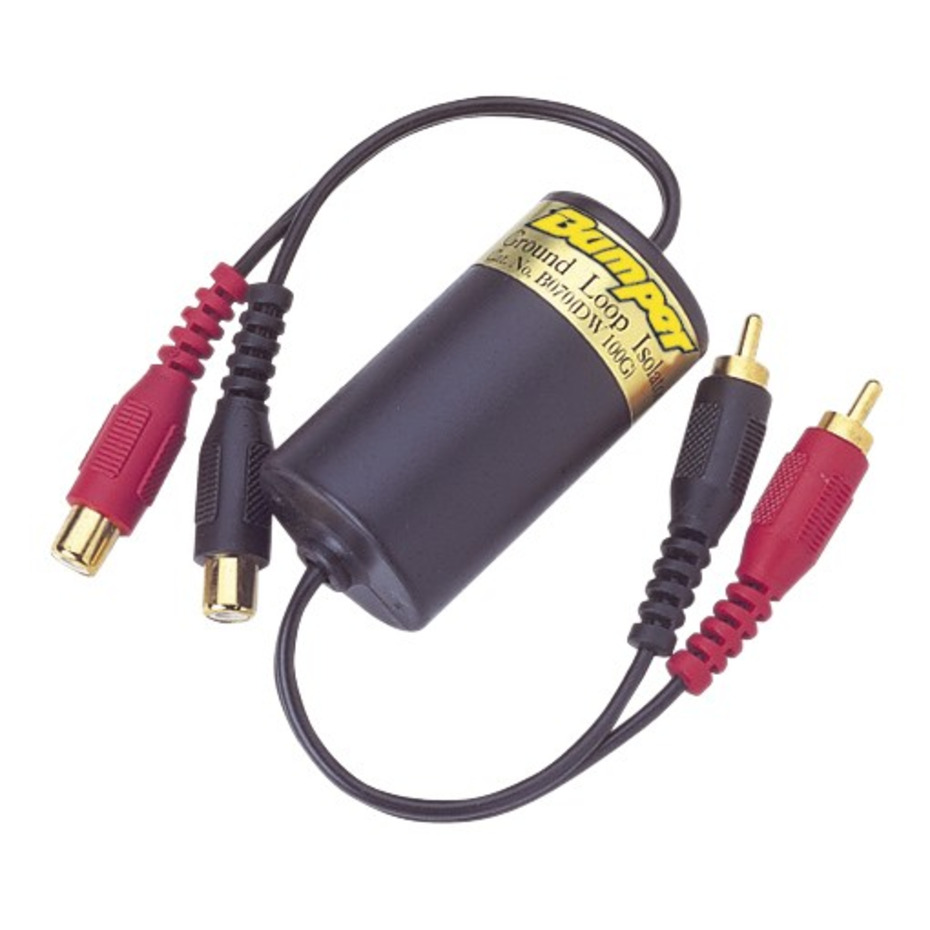 Bumper Ground Loop Isolator with Low Level Filter