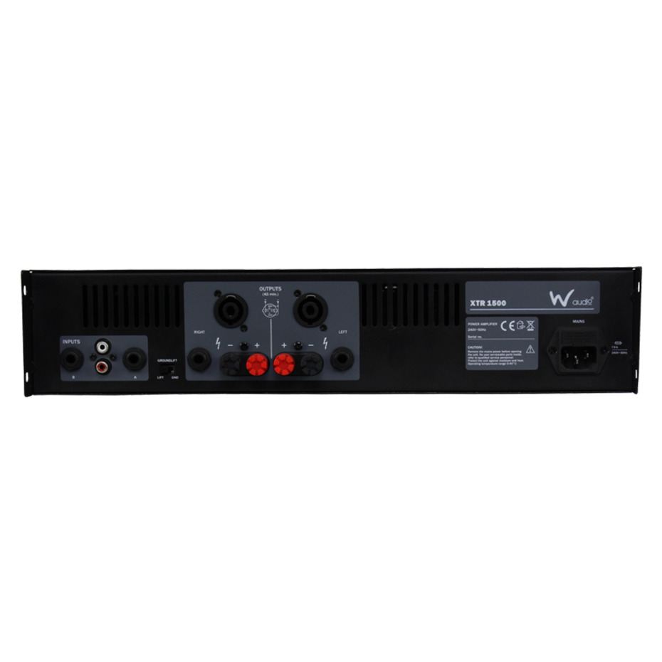 W Audio XTR 1500 Amplifier