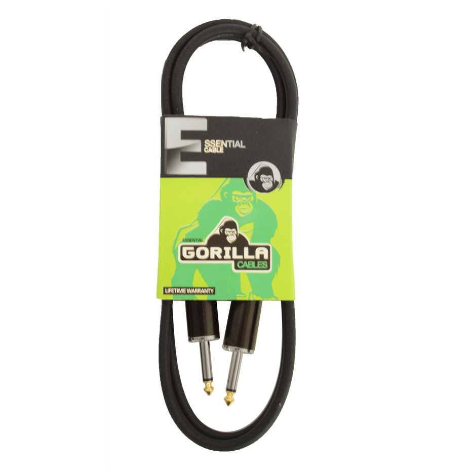 Gorilla Essential Cable 1.5m Mono Jack To Mono Jack