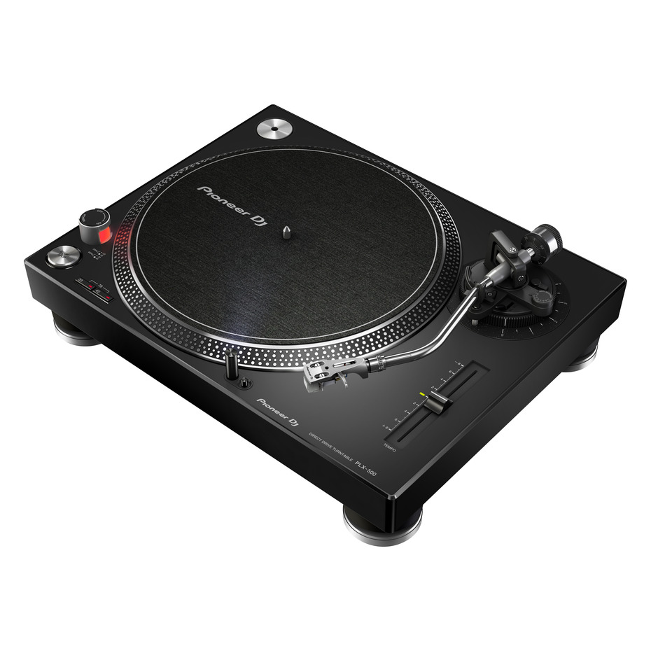 Pioneer DJ PLX-500 Black Direct Drive DJ Turntable 