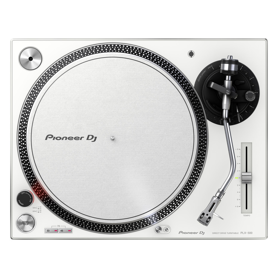 Pioneer DJ PLX-500 White Direct Drive DJ Turntable