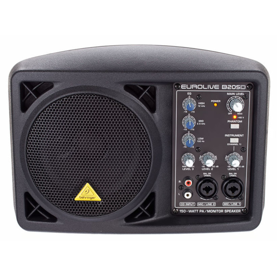 Behringer B205D Powered Monitor PA Speaker