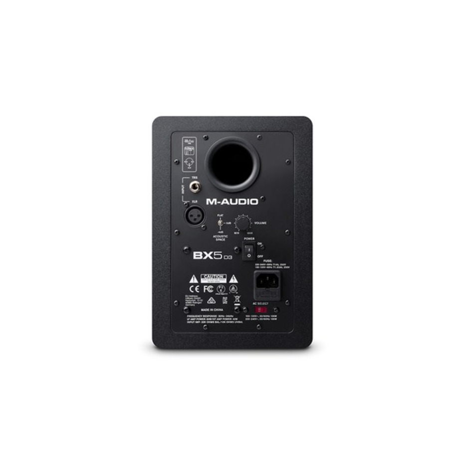 M-Audio BX5 D3 Monitors with Desktop Stands & Cable