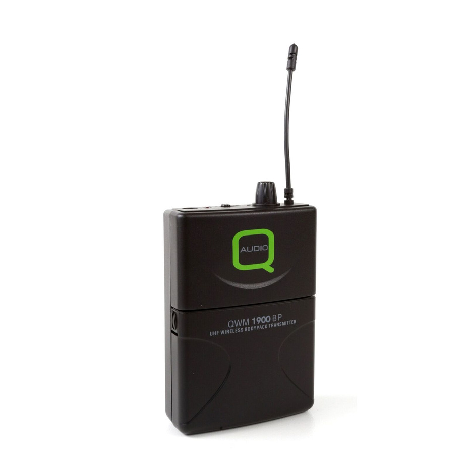 Q-Audio QWM-1900 BP UHF Wireless Microphone