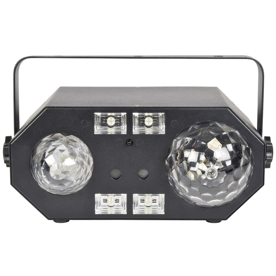 QTX Tetra 4-in-1 LED Moonflower + Ripple + Strobe/UV + Laser Effect