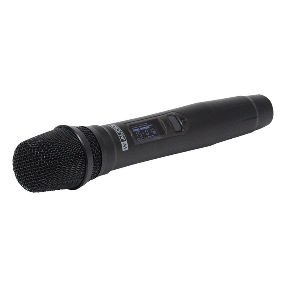 W Audio DM 800H Twin Handheld UHF Microphone System 